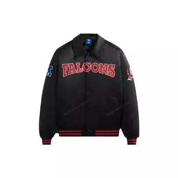 Кит для НФЛ: Атласный бомбер Falcons, черная верхняя одежда унисекс KHM010429-001 L