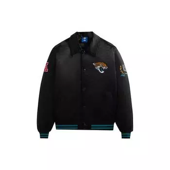 Кит для НФЛ: Атласный бомбер Jaguar, черная верхняя одежда унисекс KHM010452-001 M