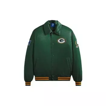 Кит для НФЛ: Куртка-бомбер Packers Satin, верхняя одежда унисекс, зеленая KHM010450-383 M
