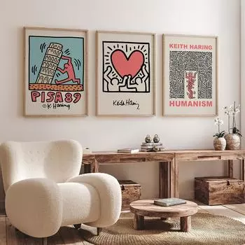 Кит художественная выставка фотографии постер Пиза абстрактный принт винтажный поп холст живопись художественное украшение фреска домашний декор стены комнаты 21x30cm No Framed