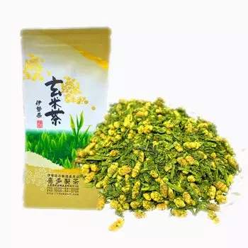Kita Seicha Genmaicha с Uji Matcha 100 г Чай Исэ Чай Генмайча с матча Маленькая порция Подарок Простой в использовании Чай Сенча Вкусный Исэ Храм Исэ