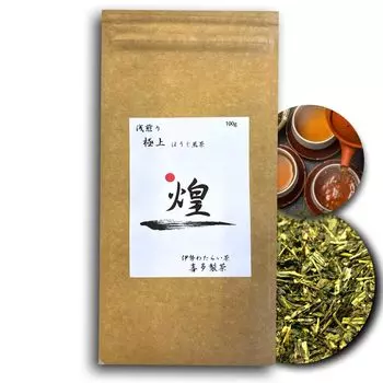 Kita Seicha Ise Tea Light Roasted Hojicha Tea Leaves 100g Only Ichibancha Used Sharp Taste Japanese Tea Hojicha [Kira]