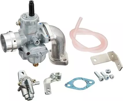 KITACO Big Cab Kit Keihin PC20 Диаметр впускного отверстия совместим с Super Cub Cub Silver 22- 50/Little 110-1087516 серебряный