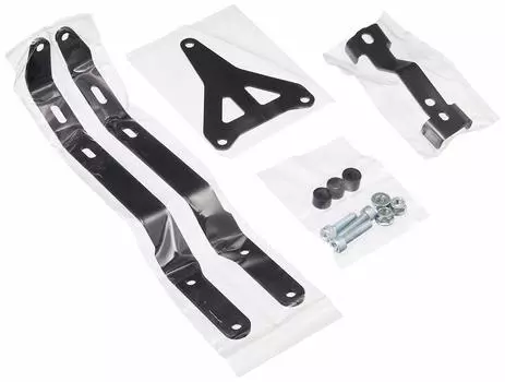 KITACO Комплект нижних стоек крыла Обычная защита вилки, пригодная для использования Monkey 125 Сталь, окрашенная в черный цвет (JB02/JB03/JB05) 680-1300910 чёрный