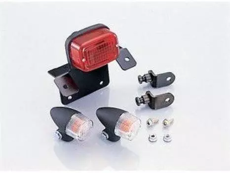 KITACO Комплект указателей поворота заднего фонаря, работа, черный/прозрачный, частичная занятость 691-1126030