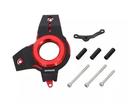 KITACO Крышка картера левая сторона Monkey 125 Grom (красный) (JB02), (JC61/75) 307-1300720 красный