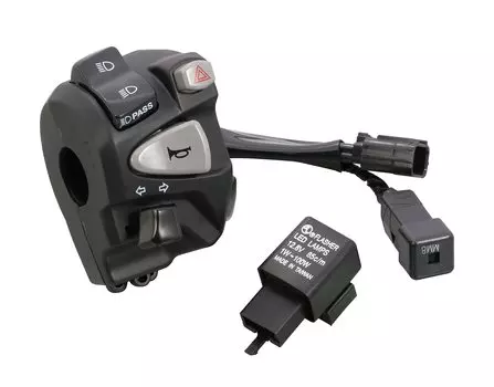 KITACO Left Handle Switch with Hazard Function CT125 Hunter Cub Function/Passing (JA55/JA65) 756-1470100