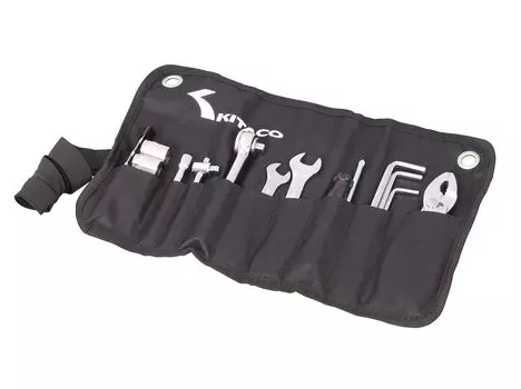 KITACO Portable Tool Set with Ratchet Universal Handle, 674-0610100