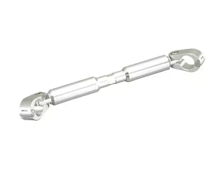 KITACO Ручка Скоба Регулируемая Длина Для Ручки Обезьяна 125 CT125 Охотник Cub Grom (Серебряный) (приблизительно. 175мм~225мм) 22.2 и т.д.. 619-9010060 серебряный