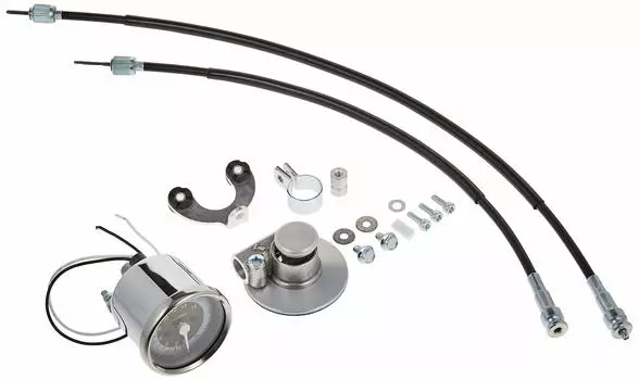 Комплект тахометра KITACO Серебристый (60/Механический) Обезьяна/Горилла/Дакс/CD50 и т.д.. 752-1083830