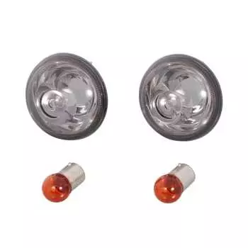KITACO Turn Signal Lens Set Smoke Super Cub 50/Pro, Super Cub 110/Pro, Cross Cub 50/110 Left and Right 1 Set 807-1457100