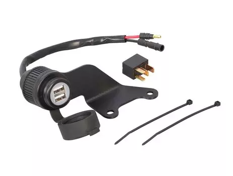 KITACO USB Power Kit Rebel 250 Rebel 500 K-TOUR (MC49-1400001~1499999) (ПК60-1300001~) 80-757-18620 чёрный