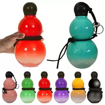 Китайская бутылка для воды в стиле ретро из тыквы, бутылка для вина, чайник для воды, подарки для мужчин 800ml чёрный