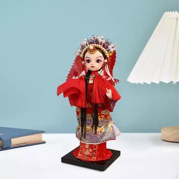 Китайская кукла, статуя Пекинской оперы, скульптура, настольный орнамент, традиционная статуэтка для спальни Bride