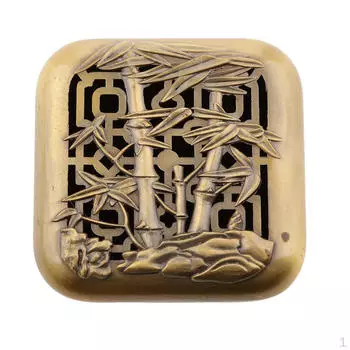 Китайская курильница, буддийская чаша с держателем горелки - бамбук