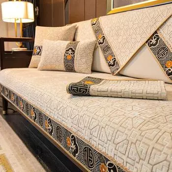 Китайская мебель из массива дерева, диванная подушка, светильник, роскошный высококачественный палисандр, универсальный нескользящий чехол из синельной кожи, тканевый чехол 70*70cm