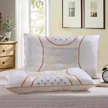 Китайская медицина Кассия Физиотерапия Магнитотерапия Подушка Кровать Защита Сна Шейный Отдел Позвоночника Подушка Ядро Предотвращает Жесткость Шеи 1pcs белый