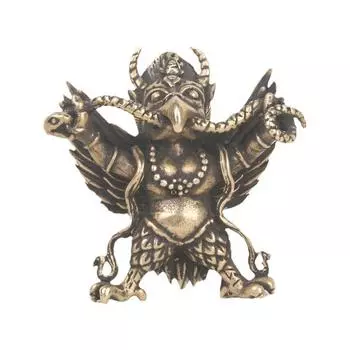 Китайская мифология Самая большая птица Дапэн Металлическая фигурка Украшение для стола Божественные звери-хранители Винтажное украшение для дома