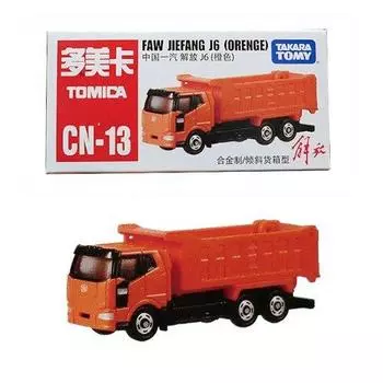 Китайская ограниченная версия Tomica FAW JIEFANG J6 JIEFANG J6 китайская версия пакета Не для продажи в Японии Takara Tomy TOMICA (CN-13) (ОРАНЖЕВЫЙ) (оранжевый) оранжевый