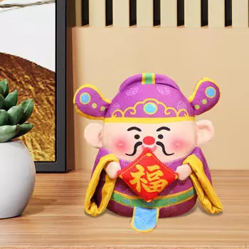 Китайская плюшевая игрушка, китайские традиционные фигурки, креативные мягкие игрушки, плюшевая кукла для fortune