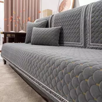 Китайская подушка для дивана Four Seasons, универсальный нескользящий коврик, чехол для сиденья дивана из цельного дерева, чехол из розового дерева 70*70cm