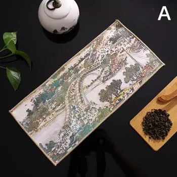 Китайская профессиональная тряпка, окрашенная, толстое кухонное полотенце, супер впитывающее, чистящее чай