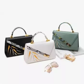 Китайская шикарная женская сумка с вышивкой, маленькая популярная дизайнерская сумка премиум-класса, новая сумка-мессенджер на одно плечо с принтом