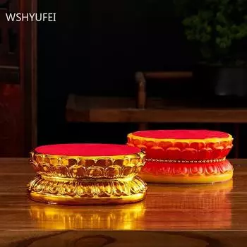 Китайская статуя Будды Лотос Сиденье Гуаньинь Смоляная подушка Домашний зал Будды Товары для поклонения Будда Инструменты Украшения Аксессуары