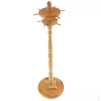 Китайская вешалка, подставка для кистей из цельного дерева, вешалка с 11 штырьками, держатель для каллиграфической картины суми