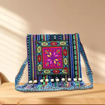 Китайская вышитая сумка-сумка для подарков, сувениров для вечеринок, принадлежностей для путешествий, дней рождения синий