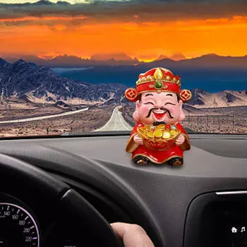 Китайские Бессмертные Фигура Модель Статуя Настольные Украшения Легкий Год Декор Мера Style C