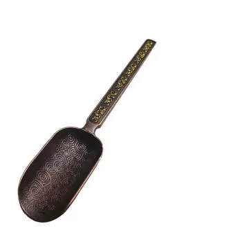 Китайские чайные ложки Медная чайная ложка Ложка для выбора чайных листьев Держатель