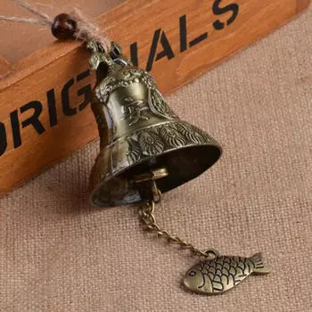 Китайские металлические колокольчики, украшение по фэншуй, форма павлина