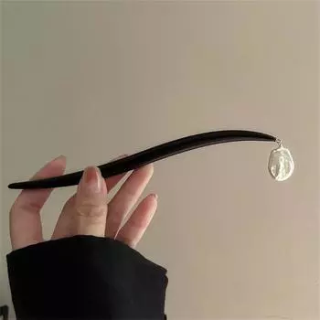 Китайские палочки для волос Деревянные заколки для волос для женщин Традиционные резные Винтажные Ханфу Шпилька для волос Древняя палочка Головной убор Ювелирные изделия