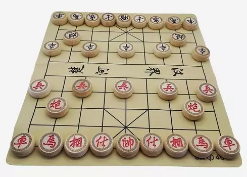 Китайские складные деревянные фигуры для сёги Кожаная доска для сёги AZ-FRONT Shang-Chi