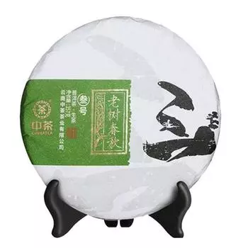 Китайский чай CHINATEA Yunnan Laoshu Chunqiu No. Торт 3 Пуэра Пуэр сырой чайный 357г