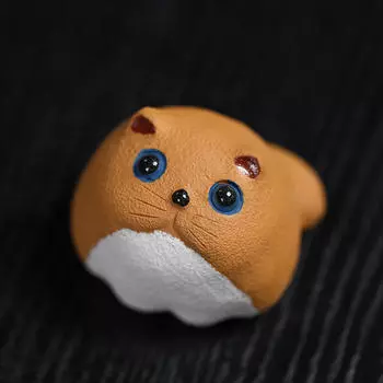 Китайский чай, фигурки домашних животных, злой кот, домашний декор, кунг-фу, подарок для церемонии