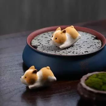 Китайский чай Гунфу питомец ручной работы из фиолетовой глины Цзыша уникальное произведение искусства символ