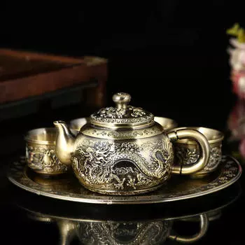 Китайский чайный сервиз Gongfu с чашкой для путешествий для пикника на открытом воздухе