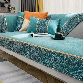 Китайский чехол на подушку для дивана из цельного дерева для гостиной, чехол на сиденье, полотенце для углового дивана, чехол для дивана, чехол для мебели 70x70cm 1pcs