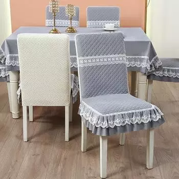 Китайский чехол на стул Универсальный для четырех сезонов Чехол на табурет для обеденного стола Защитный чехол со спинкой Стеганый хлопковый чехол на стул Chinese quan bag, small [backrest height 38-45cm]