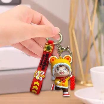 Китайский год дракона брелок автомобильный брелок женский подвесной брелок держатель для ключей Style A