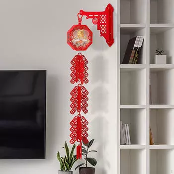 Китайский Год Петарда Подвеска Фу Иероглифы Гостиная Праздничная Спальня Окно