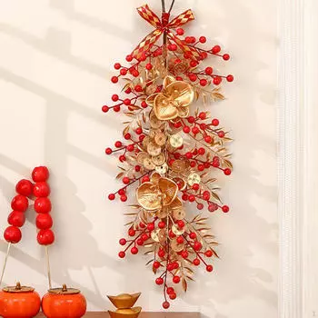 Китайский Год Подвеска Весенний Фестиваль Украшения Фото Реквизит Орнамент Red Fruit