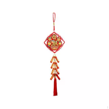 Китайский Год Подвесной Украшение Подвеска Кисточка Традиционный Весенний Фестиваль Декор для Стены Style D
