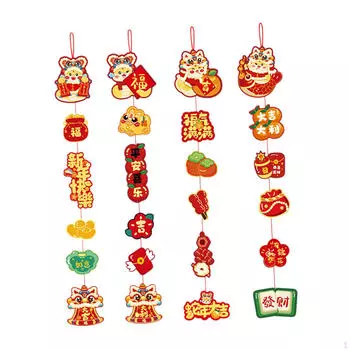 Китайский год подвесные украшения кулоны фэн-шуй украшение змеиной двери Style B