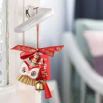 Китайский Год Подвесные Украшения Метла Шарм Подвеска Благословение Символы Style A
