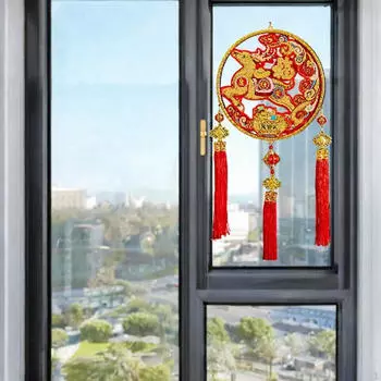 Китайский год подвесные украшения узелковый шнур подвеска декоративная домашняя вечеринка Style A