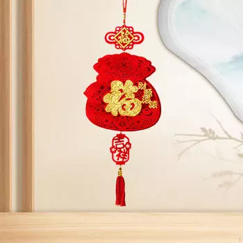 Китайский Год Украшения Узел Кисточка, Традиционный, Вечеринка, Восточный Подвесной Style A