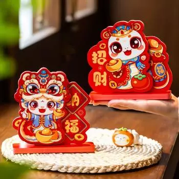 Китайский иероглиф Фу Орнамент Традиционный праздник Весны Поставки Новогодний подарок Style 3